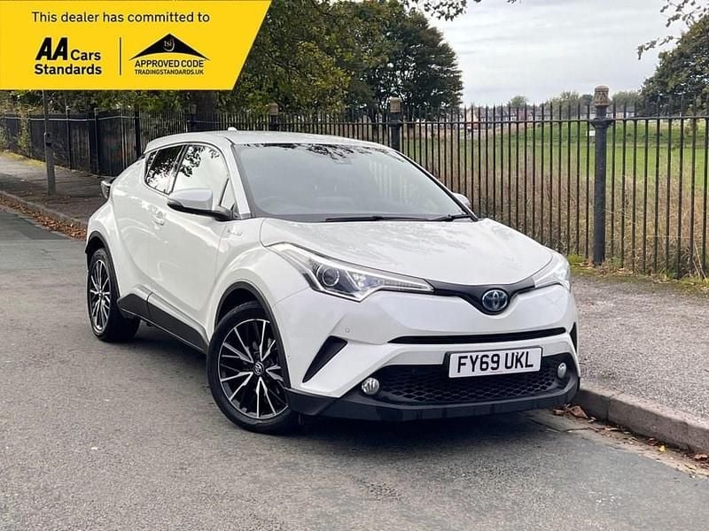 White Used 2019 Toyota C-HR SUV | £15,495 (Fair price) - Image 1/4