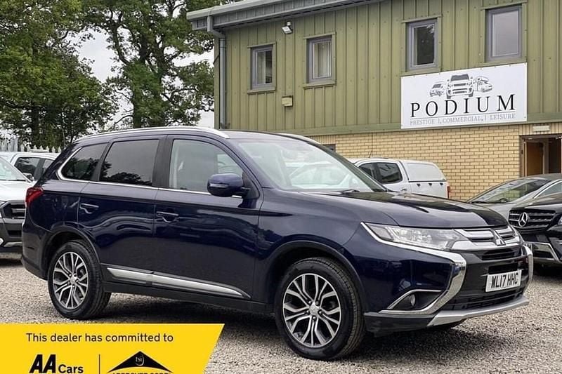 Blue Used 2017 Mitsubishi Outlander SUV | £9,290 (Fair price) - Image 1/1
