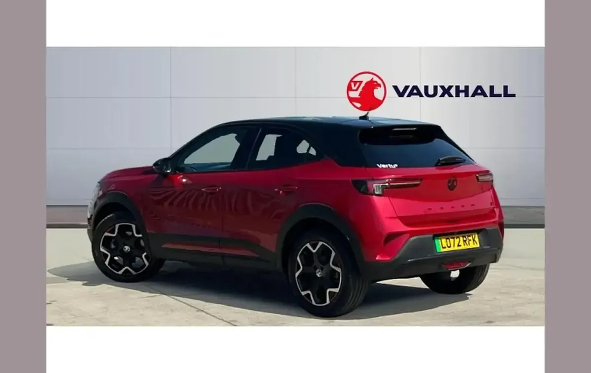 Used Vauxhall Mokka GS Line 100 kW (136 HP) 2022 Red SUV