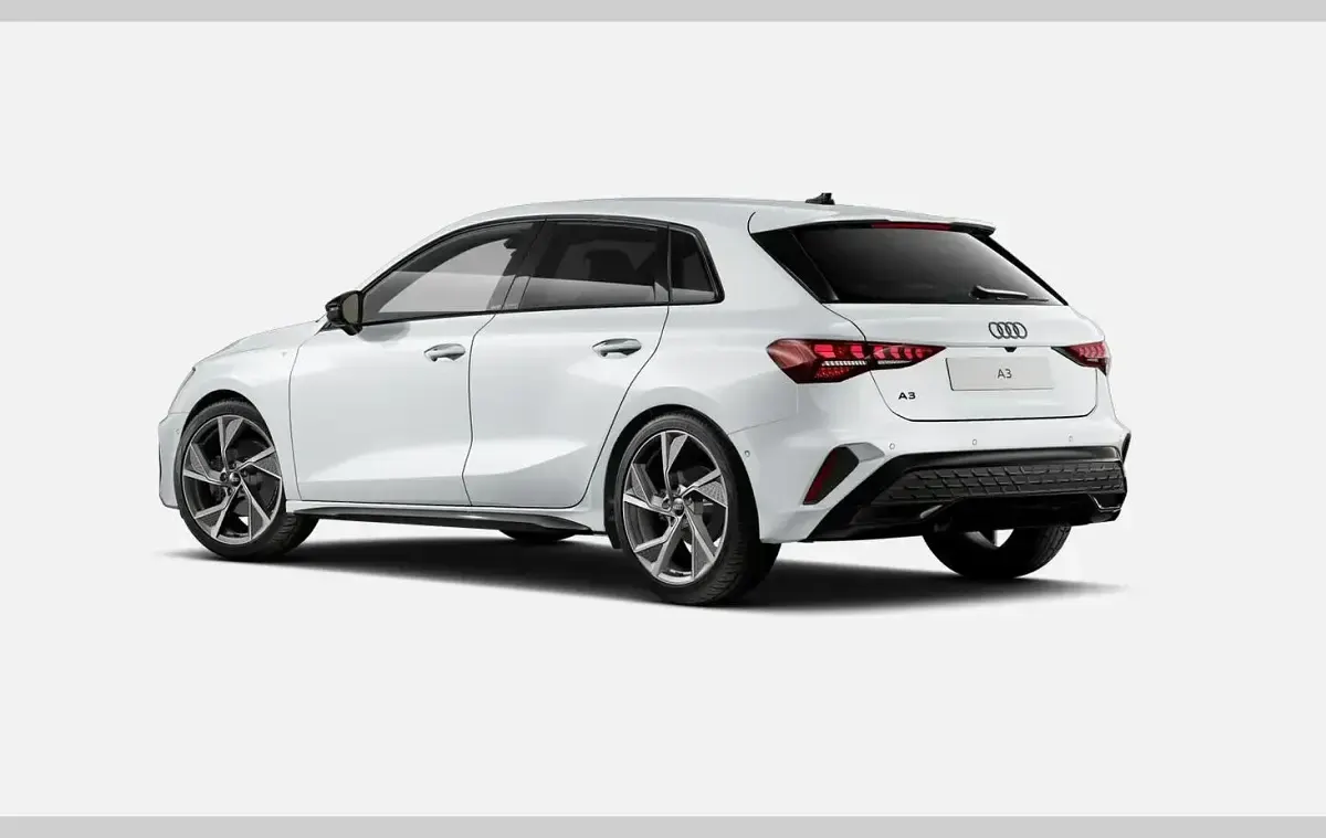 Used Audi A3 Black Edition 147 HP (108 kW) 2026 White Hatchback