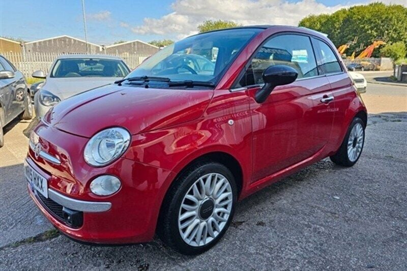 Red Used 2015 Fiat 500C Cabriolet | £4,499 - Image 1/1