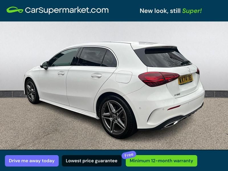 Used Mercedes A180 AMG Line Premium 136 HP (100 kW) 2024 White Hatchback