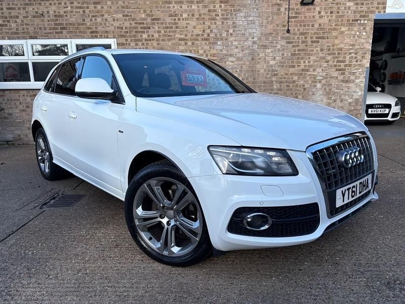 Used Audi Q5 S-Line 143 HP (105 kW) 2011 White SUV