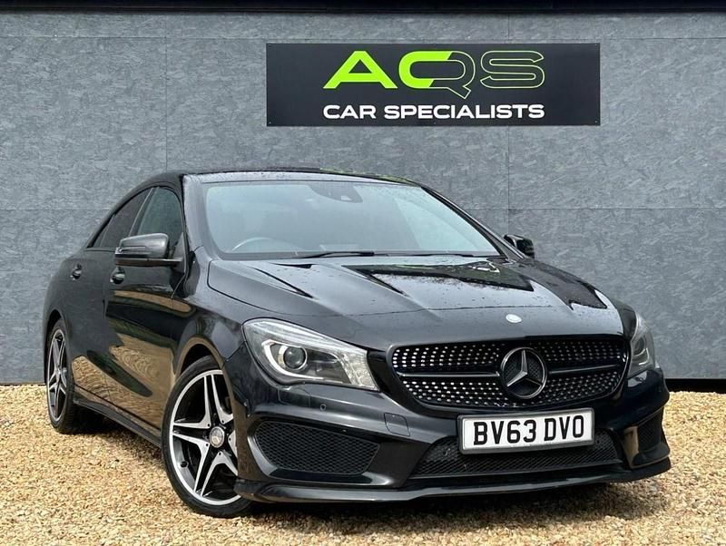 Black Used 2013 Mercedes CLA180 AMG Sedan | £7,795 (Expensive) - Image 1/4