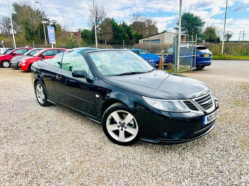 Black Used 2010 Saab 9-3 Cabriolet Vector Cabriolet | £3,295 (Super price) - Image 1/4