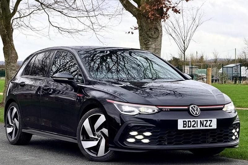 Used VW Golf VII GTI 245 HP (180 kW) 2021 Black Hatchback