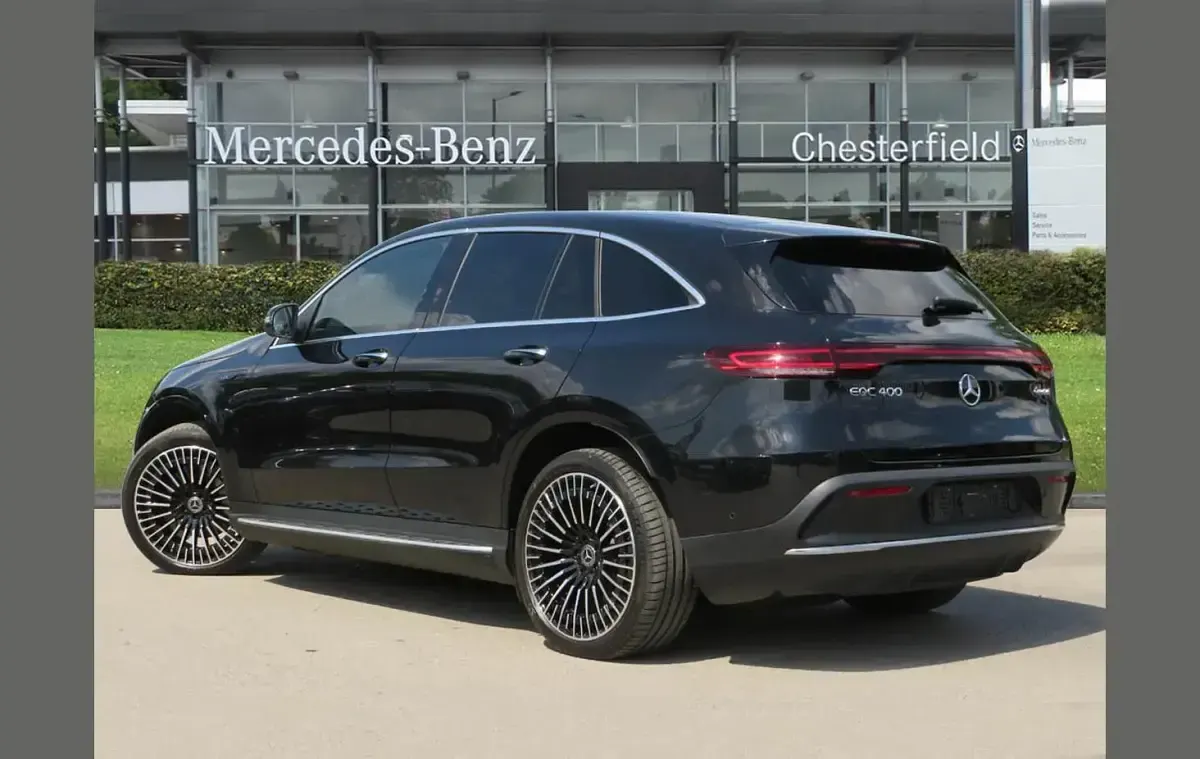 Used Mercedes EQC400 AMG Line Premium 300 kW (408 HP) 2023 Black SUV