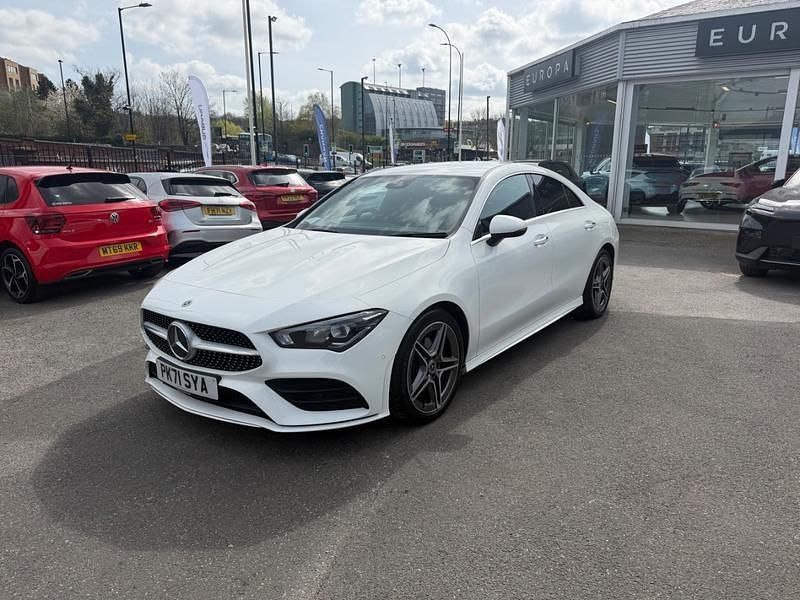 Used Mercedes CLA180 AMG Line Premium 2021 White Sedan