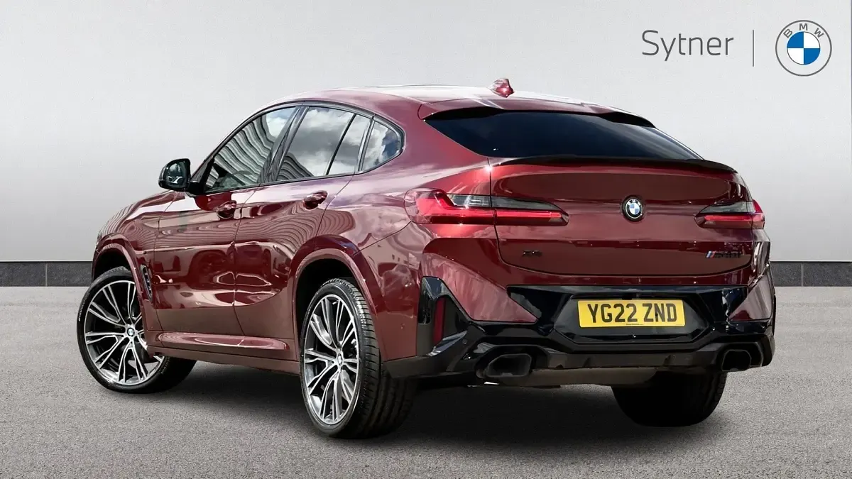 Used BMW X4 M Sport 355 HP (261 kW) 2022 Red SUV