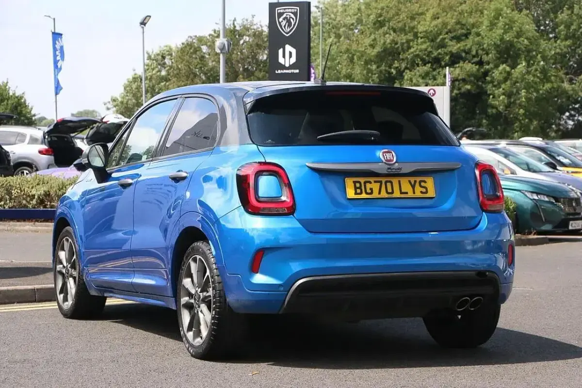 Used Fiat 500X Sport 120 HP (88 kW) 2020 Blue SUV