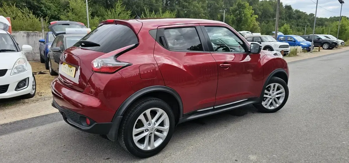 Used Nissan Juke 110 HP (80 kW) 2018 Red SUV