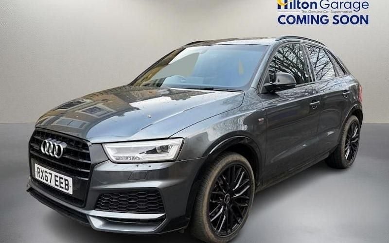 Used Audi Q3 Black Edition 180 HP (132 kW) 2018 Grey SUV