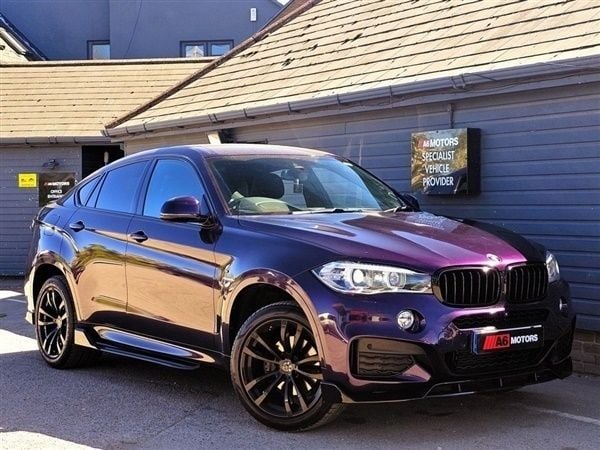 Black Used 2017 BMW X6 M Sport SUV | £27,190 (A bit pricey) - Image 1/1