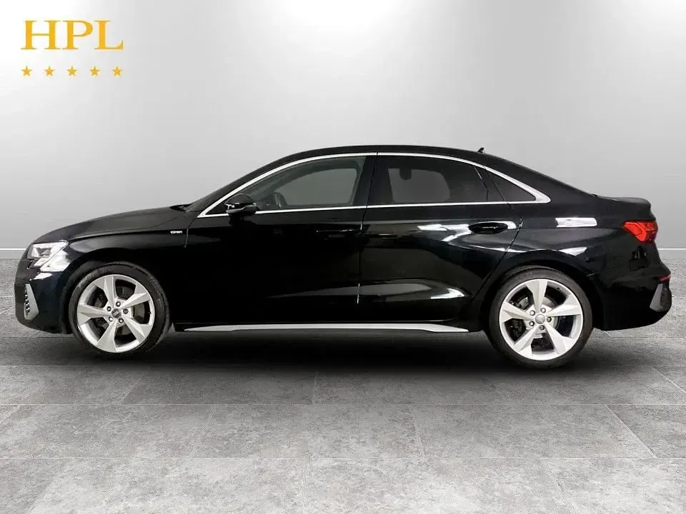 Used Audi A3 S-Line 150 HP (110 kW) 2020 Black Sedan