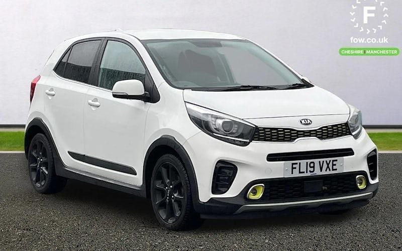 Used Kia Picanto X-Line 84 HP (61 kW) 2019 White Hatchback