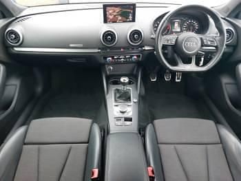 Used Audi A3 Black Edition 116 HP (85 kW) 2019 Black Sedan