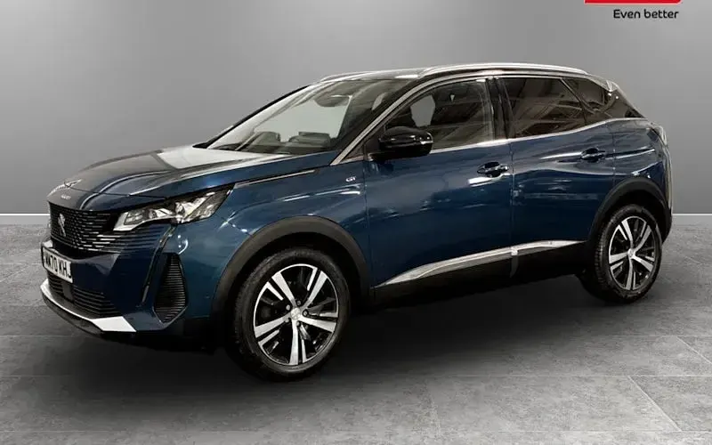 Used Peugeot 3008 GTi 131 HP (96 kW) 2021 Blue SUV