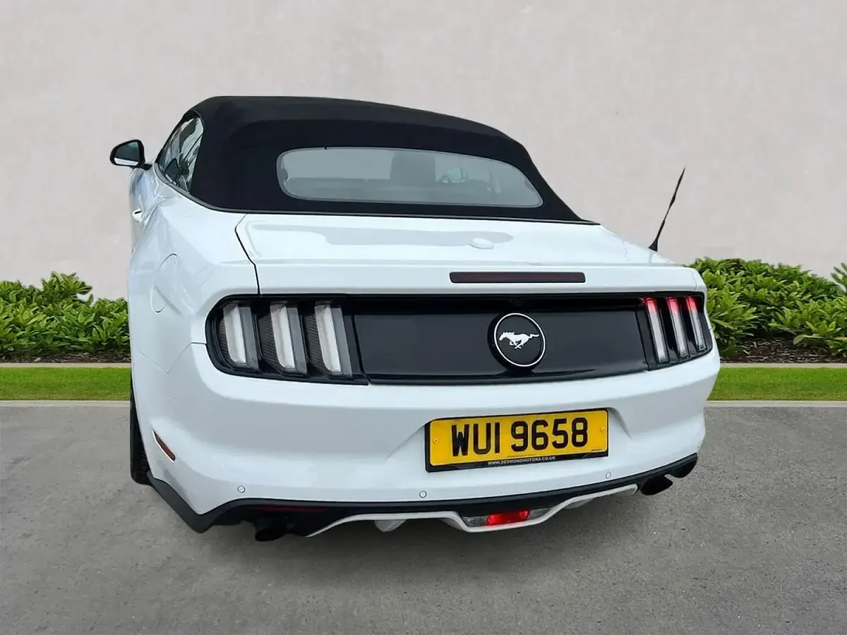 Used Ford Mustang 317 HP (233 kW) 2018 White Cabriolet