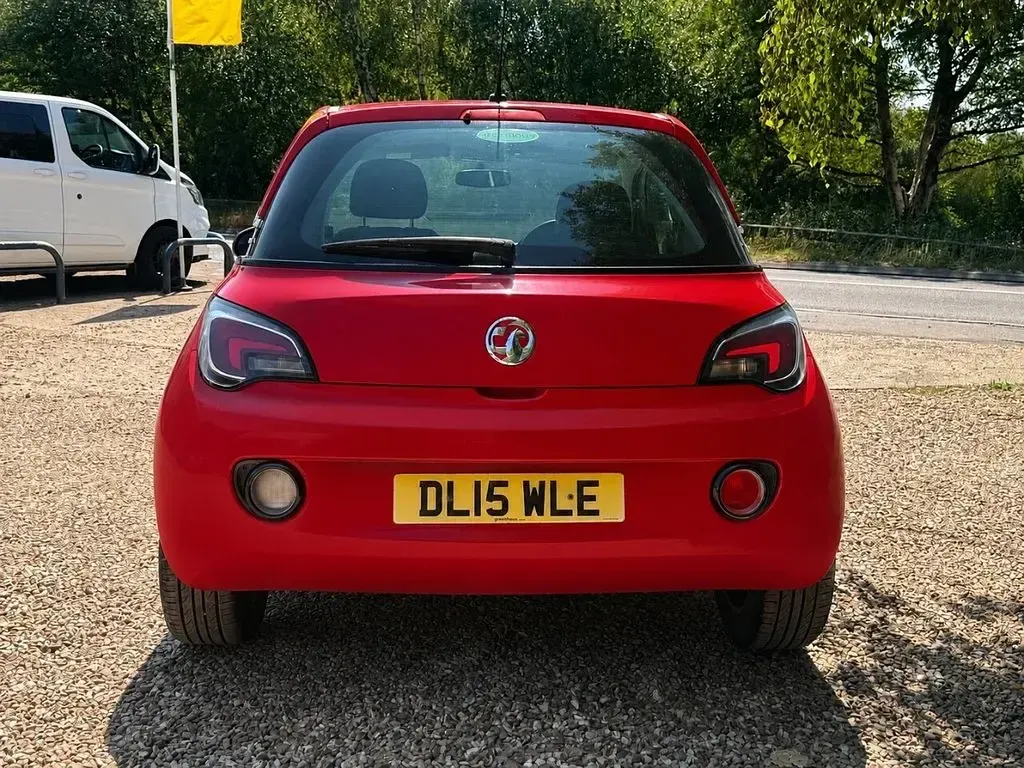 Used Vauxhall Adam Jam 70 HP (51 kW) 2015 Red Hatchback
