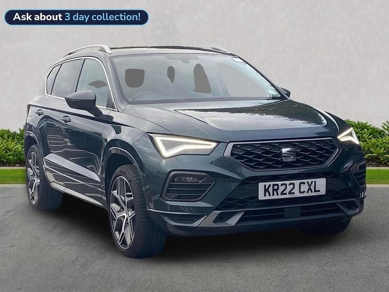 Green Used 2022 Seat Ateca 4Drive SUV | £20,948 (Fair price) - Image 1/4