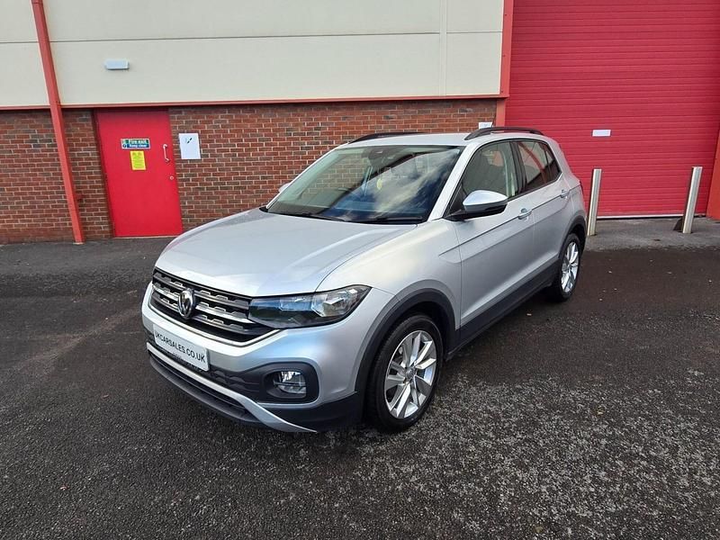 Used VW T-Cross SE 95 HP (69 kW) 2019 Silver SUV