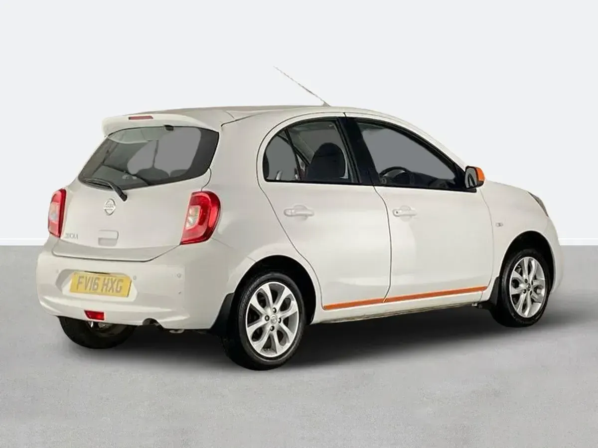Used Nissan Micra Acenta 2016 White Hatchback