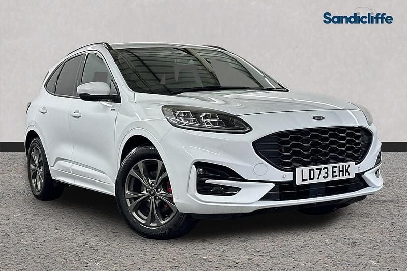 White Used 2023 Ford Kuga ST-Line SUV | £19,014 (Good price) - Image 1/4