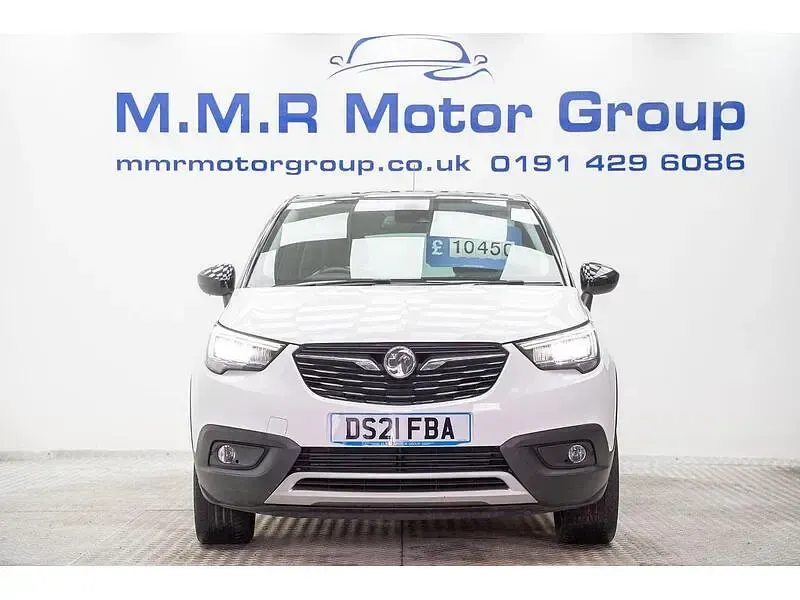 Used Vauxhall Crossland X Elite 130 HP (95 kW) 2021 White SUV