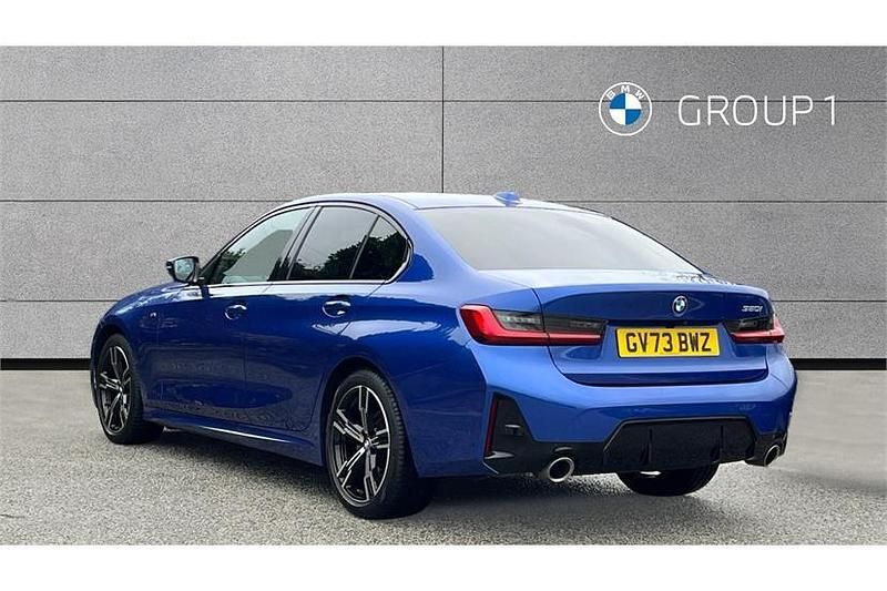 Used BMW 320 M Sport 184 HP (135 kW) 2023 Blue Sedan