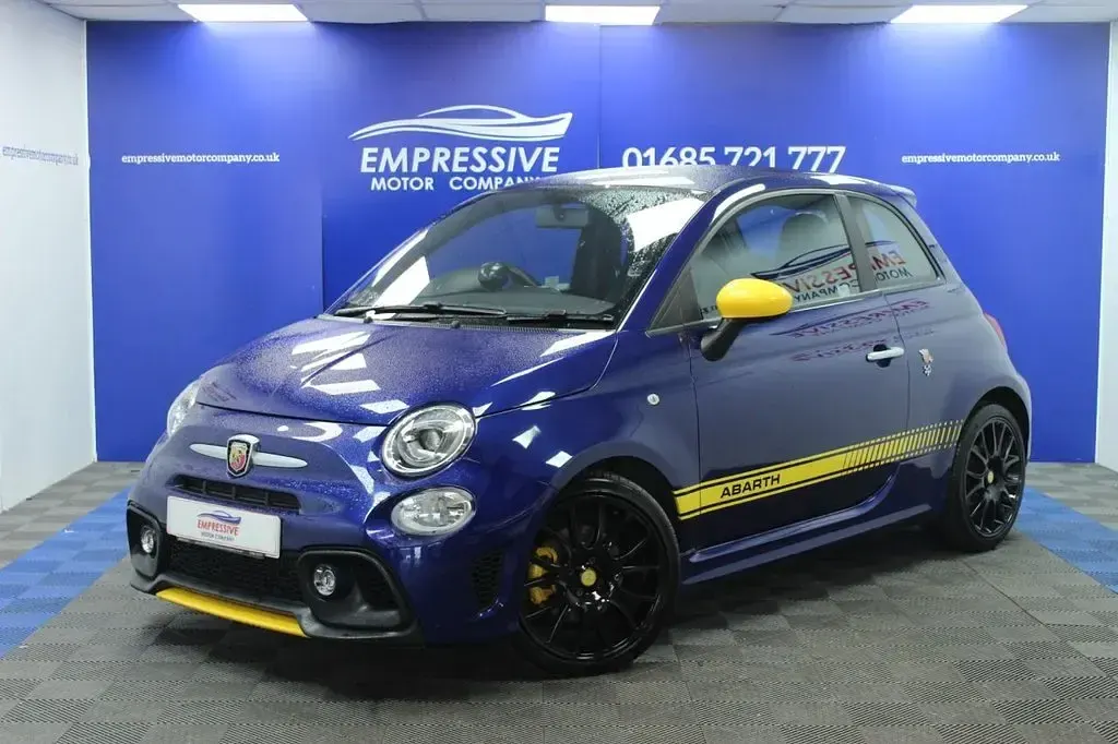 Used Abarth 595 70th Anniversary 165 HP (121 kW) 2021 Blue Hatchback