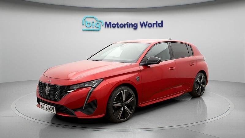 Used Peugeot 308 GT 129 HP (94 kW) 2022 Red Hatchback