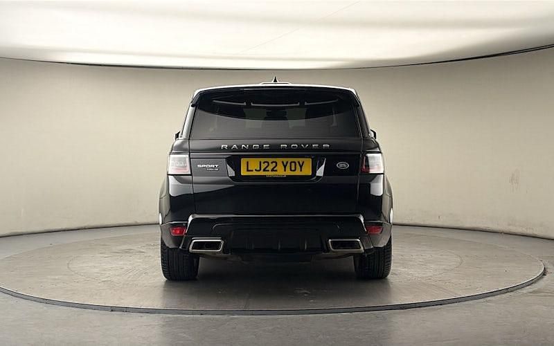 Used Land Rover Range Rover Sport Dynamic 404 HP (297 kW) 2021 Santorini black SUV