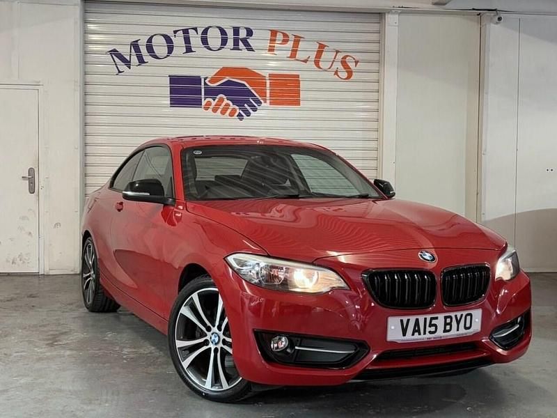 Red Used 2015 BMW 220 Sport Line Coupe | £8,999 (Fair price) - Image 1/2