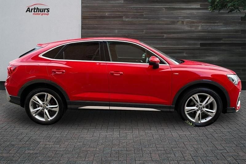 Red Used 2020 Audi Q3 Sportback S-Line SUV | £24,002 (Fair price) - Image 1/4
