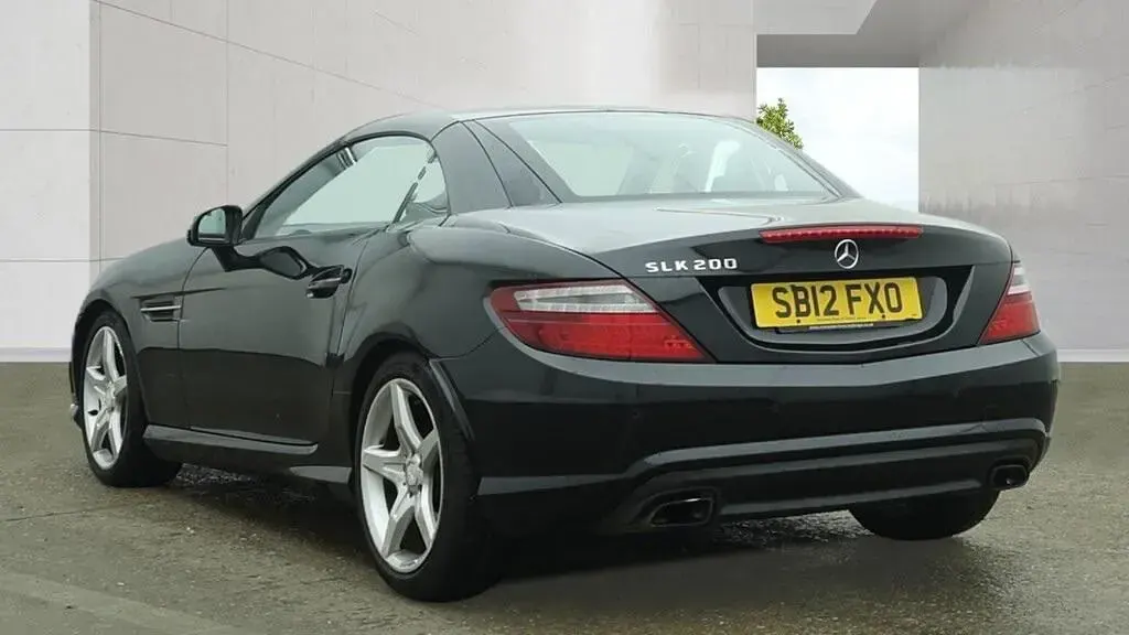 Used Mercedes SLK200 Sport Edition 2012 Black Cabriolet