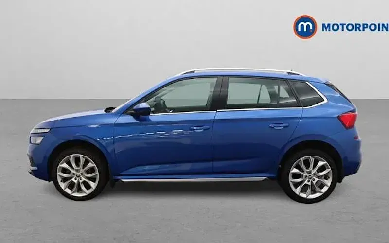 Used Skoda Kamiq SE L 95 HP (69 kW) 2020 Blue SUV