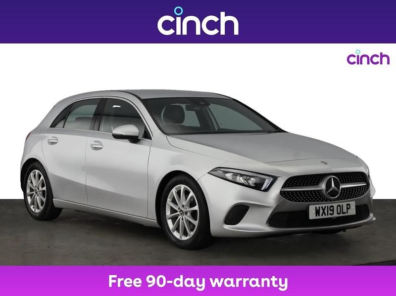 Silver Used 2019 Mercedes A180 Hatchback | £14,449 (Fair price) - Image 1/3