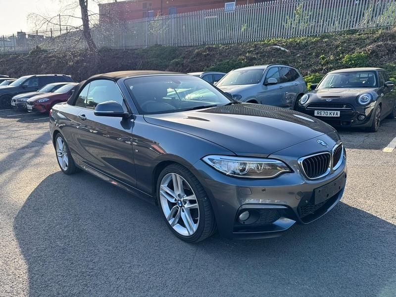 Used BMW 220 M Sport 187 HP (137 kW) 2017 Grey Cabriolet