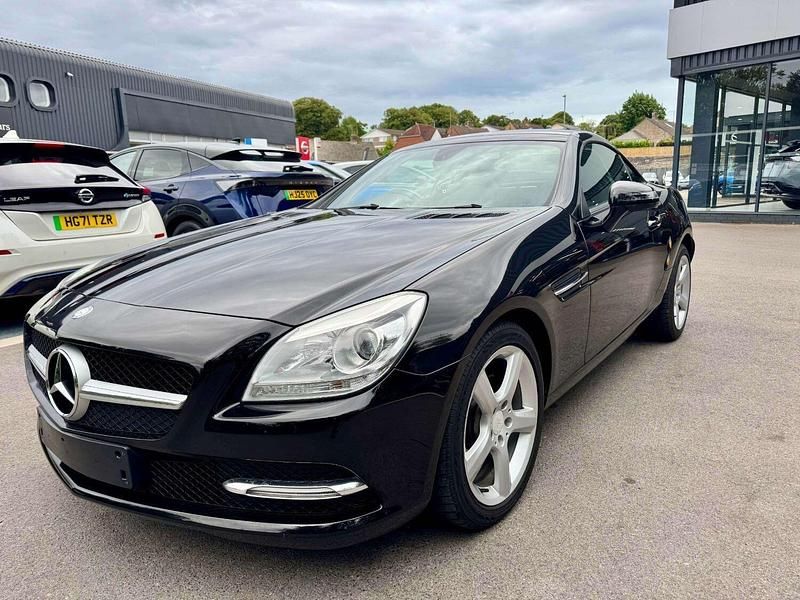 Black Used 2013 Mercedes SLK250 Cabriolet | £8,490 (Fair price) - Image 1/3