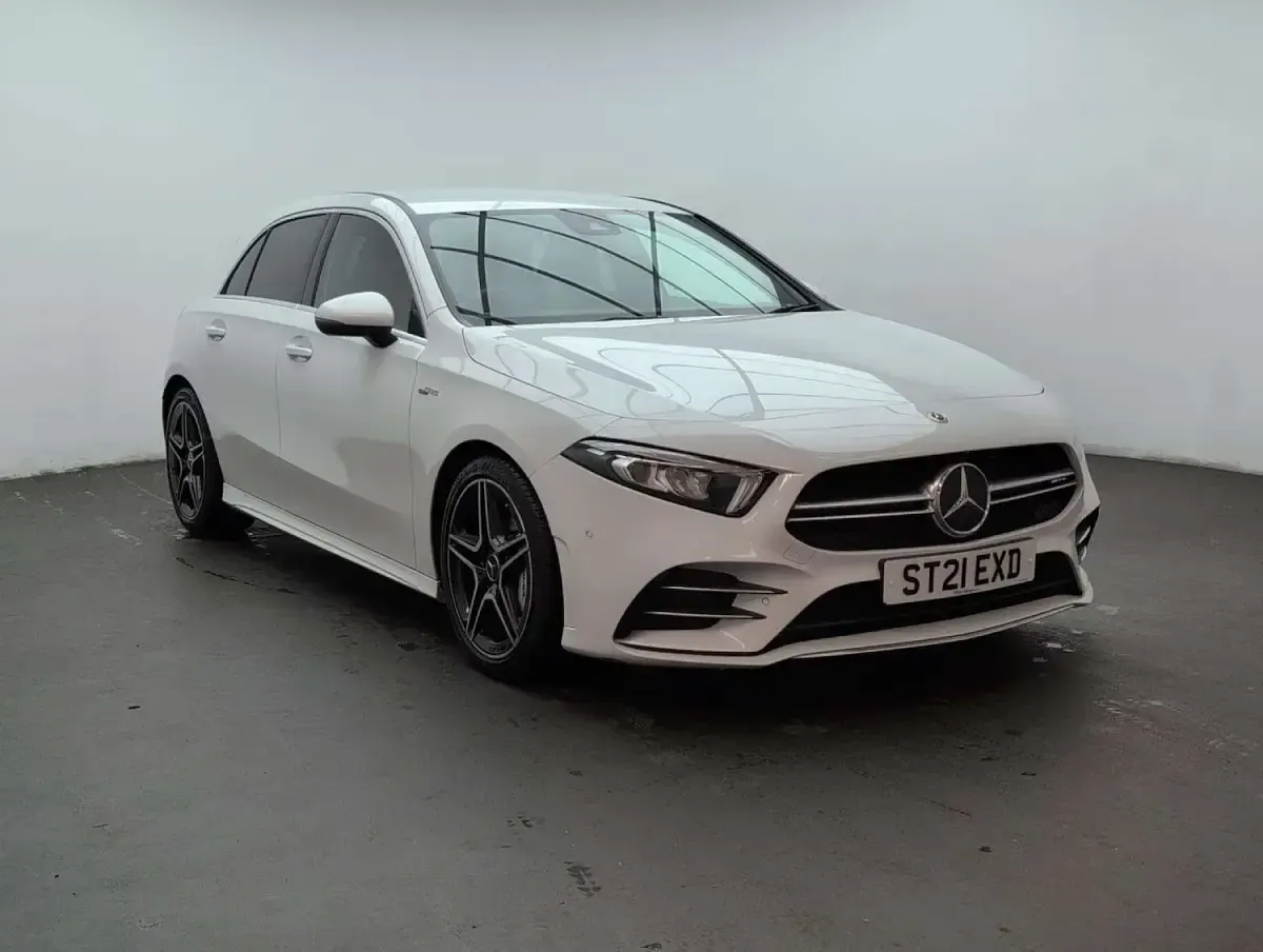 Used Mercedes A35 AMG Executive 2021 White Hatchback