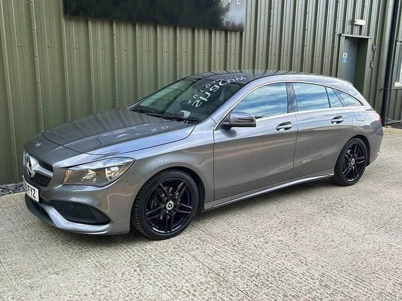 Used Mercedes CLA200 Shooting Brake AMG line 2019 Grey Estate