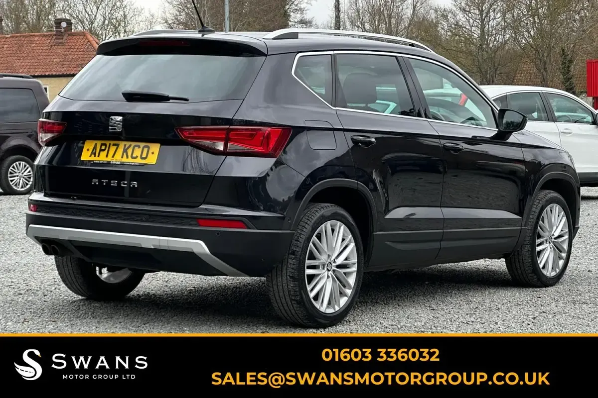 Used Seat Ateca XCELLENCE 150 HP (110 kW) 2017 Black SUV