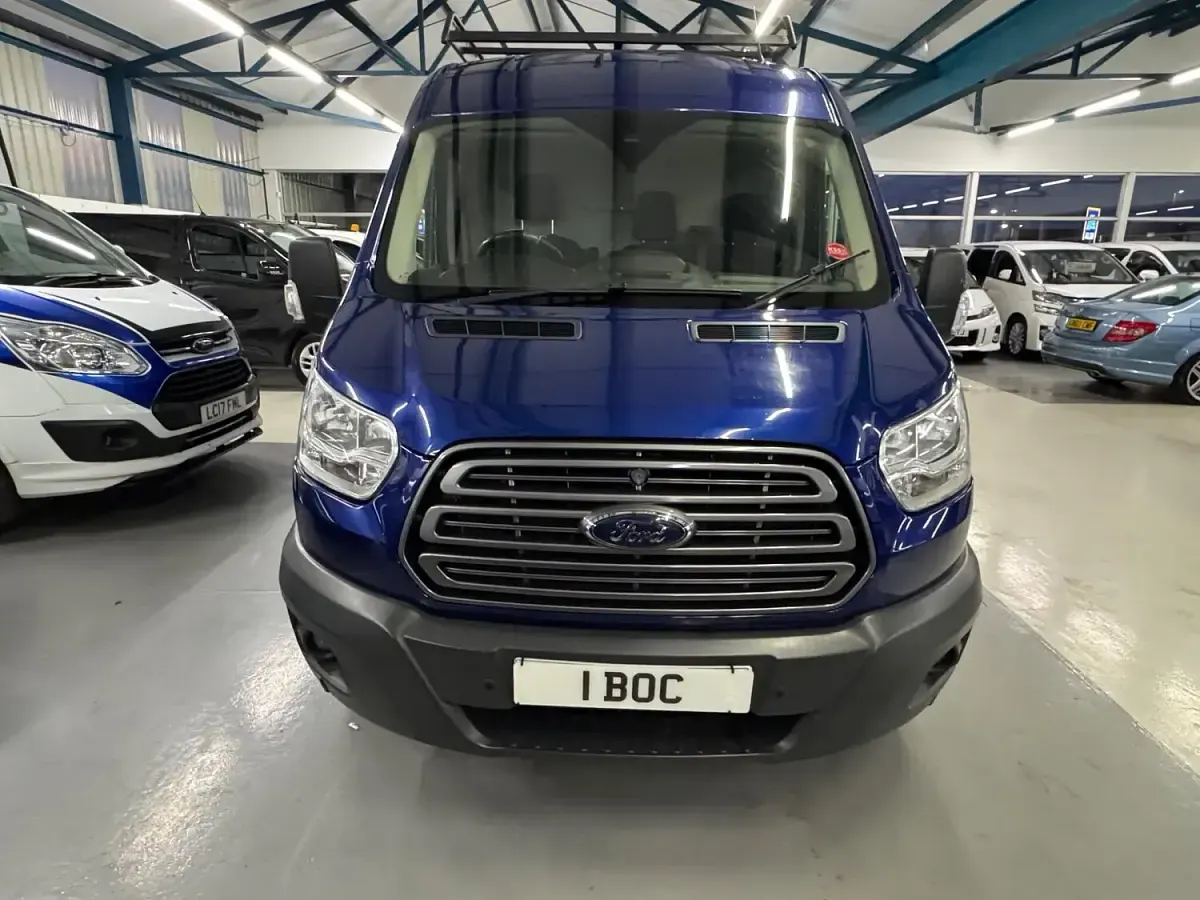 Used Ford Transit Trend 155 HP (114 kW) 2014 Blue Van