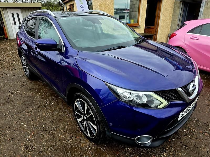 Begagnad Nissan Qashqai Tekna 2016 Blå SUV