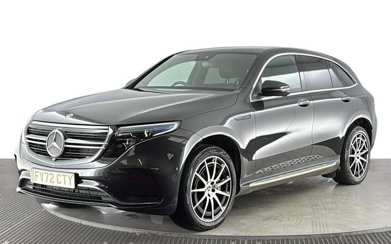 Used Mercedes EQC400 AMG line 300 kW (408 HP) 2022 Grey SUV