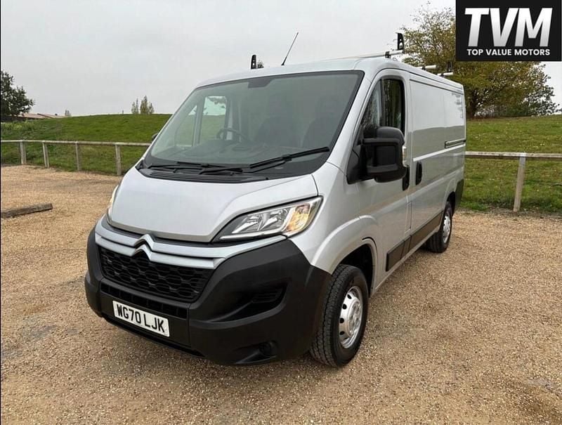 Used Citroën Relay 120 HP (88 kW) 2021 Silver Van