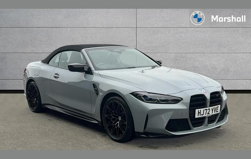 Grey Used 2022 BMW M4 Cabriolet Competition Edition Cabriolet | £55,001 (Fair price) - Image 1/4