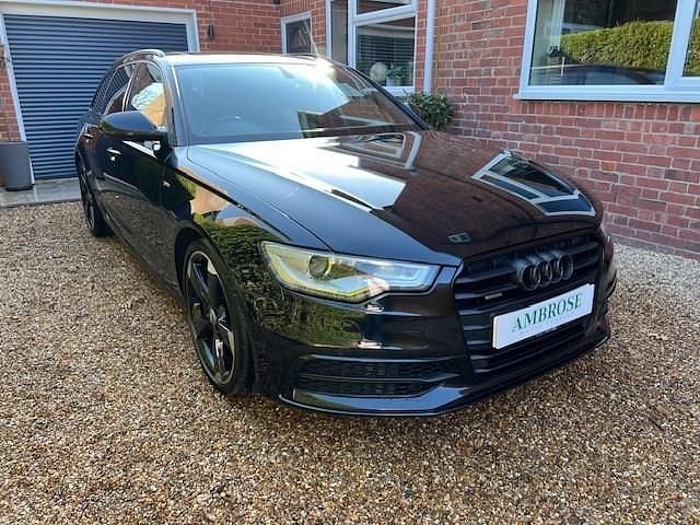 Used Audi A6 Black Edition 313 HP (230 kW) 2014 Black Estate