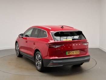 Used Skoda Enyaq iV 210 kW (286 HP) 2024 Red SUV