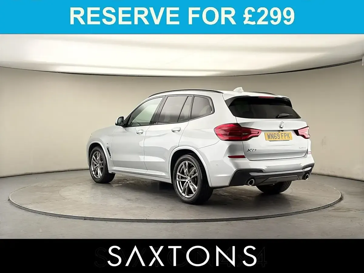 Used BMW X3 M Sport 190 HP (139 kW) 2019 Glaciersilber metallic SUV